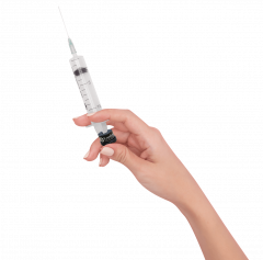 syringe with sensor
